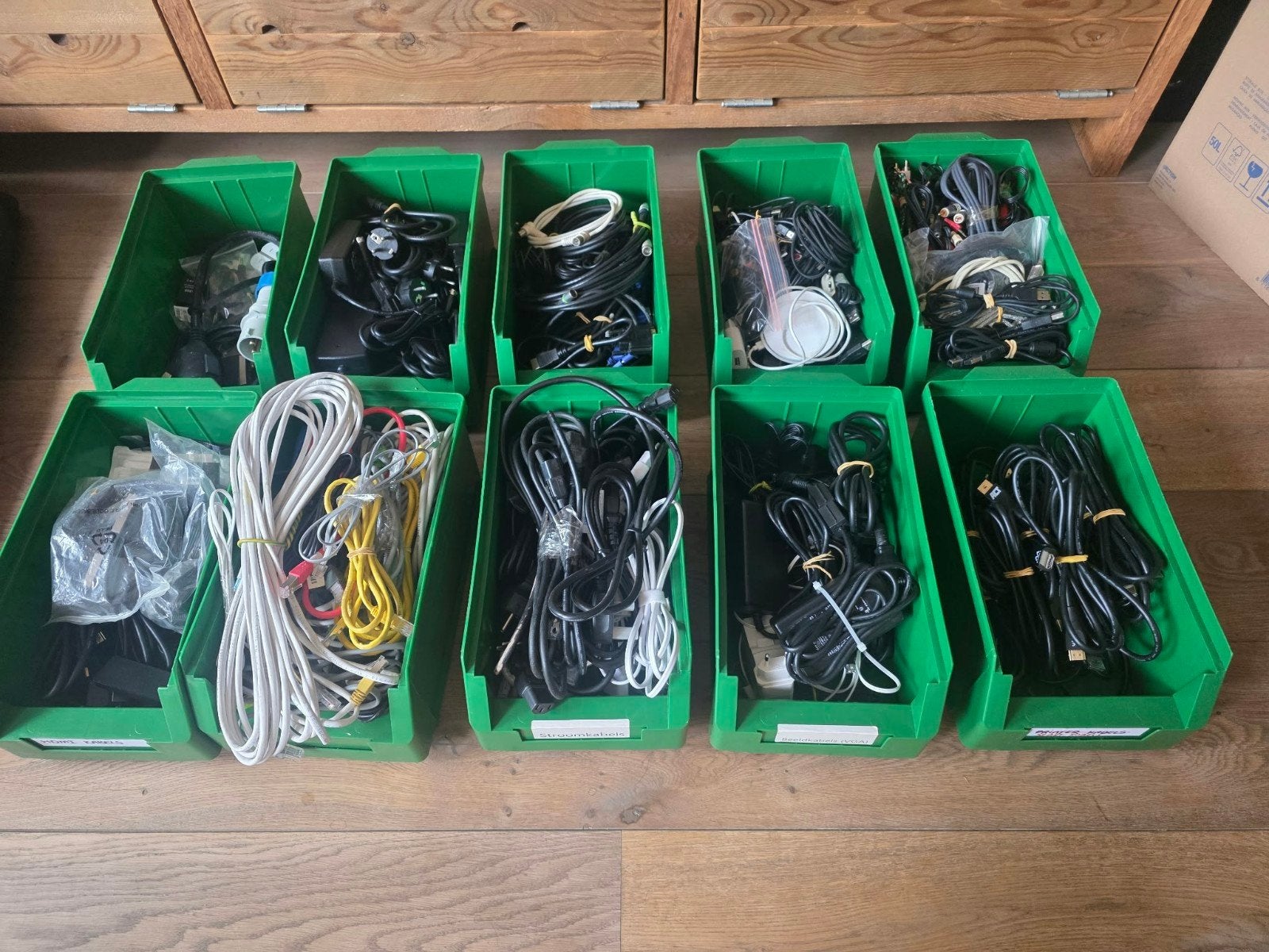 Talloze diverse computer/audio kabels, Ophalen of Verzenden