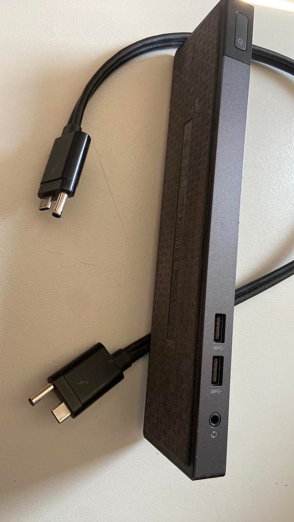 HP Thunderbolt Dock G2 - Docking Station, Ophalen of Verzenden, Zo goed als nieuw, Docking station, Laptop