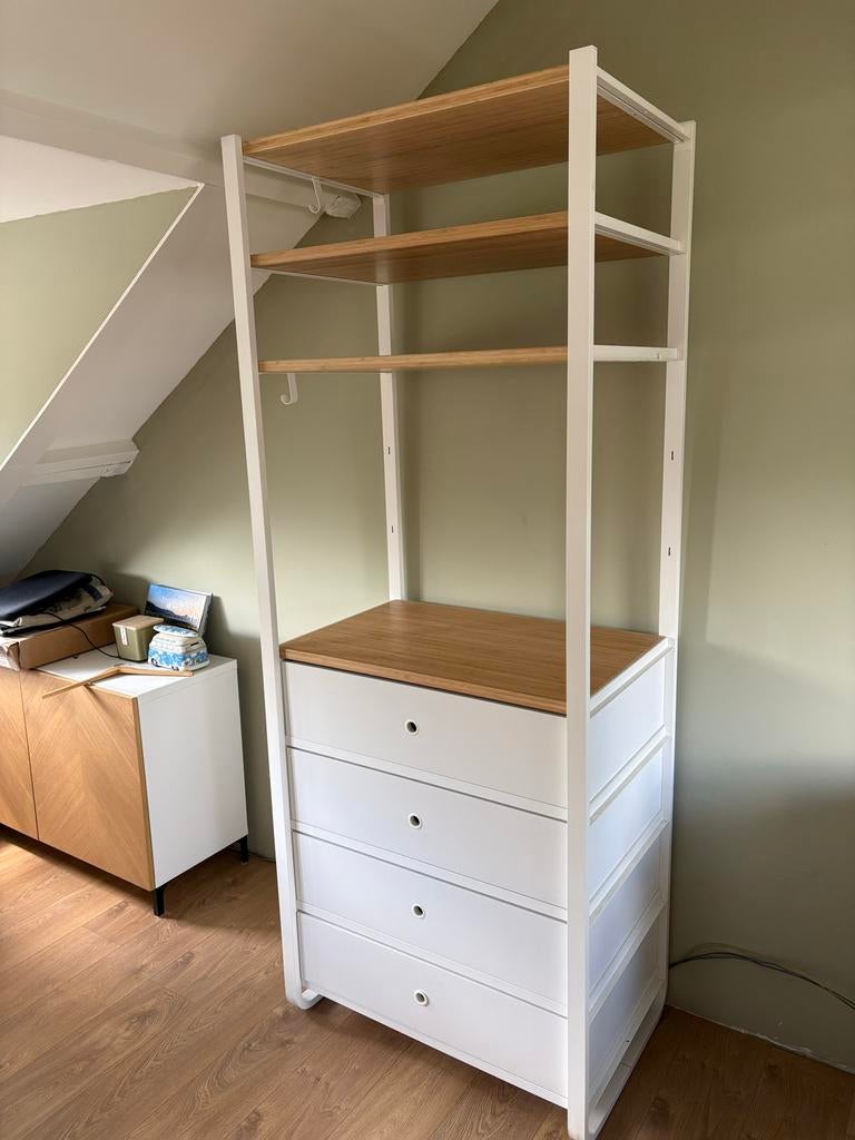 IKEA Elvari Kledingkast met lades en planken, Ophalen, Gebruikt, 50 tot 100 cm, Met lade(s)