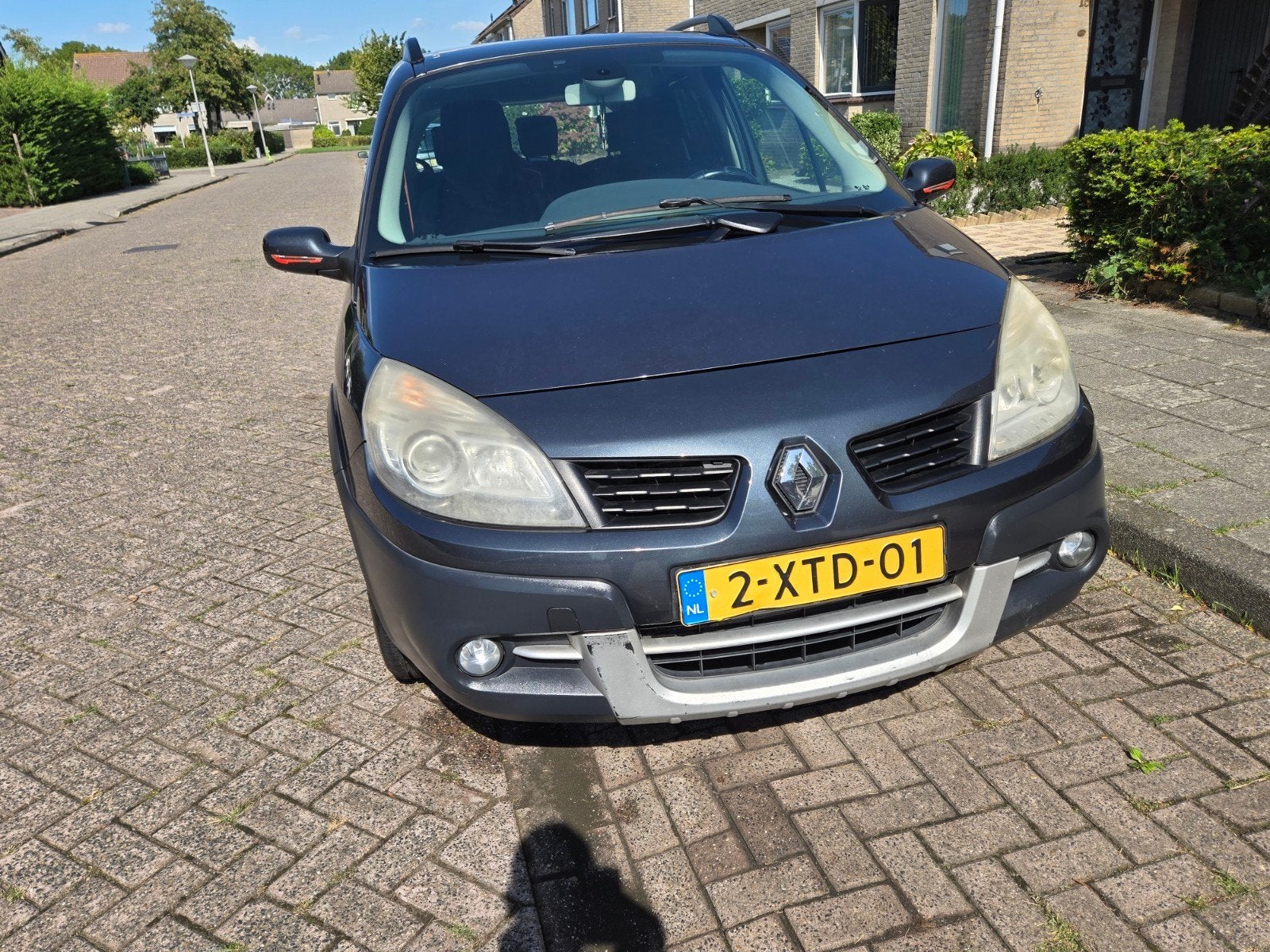 Renault Scénic 1.6 16V 82KW 2008 Grijs, Auto's, 1295 kg, 4 cilinders, Particulier, Scénic