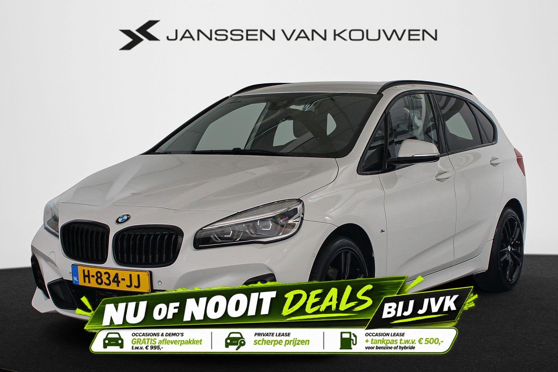 BMW 2-serie Active Tourer 218i M Sport Head-Up Sportstoelen, Gebruikt, Wit, Bedrijf, 19 km/l