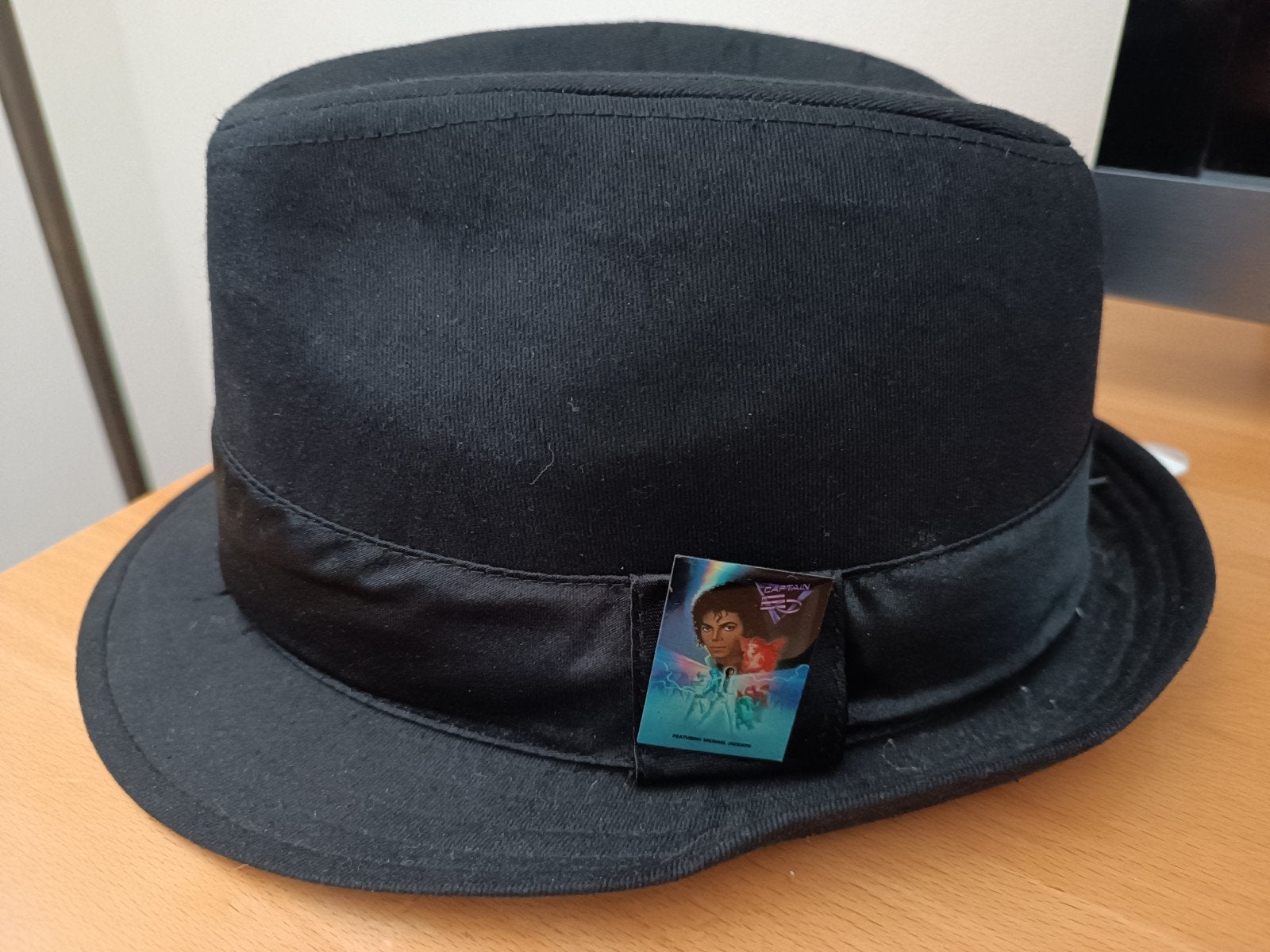 Zeldzame Michael Jackson Fedora Hoed - Captain EO, Hoed, Zo goed als nieuw, Michael Jackson, One size fits all