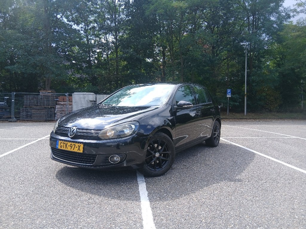 Volkswagen Golf 1.4 TSI 90KW 5D 2009 Zwart, Zwart, 4 cilinders, Handgeschakeld, 1390 cc