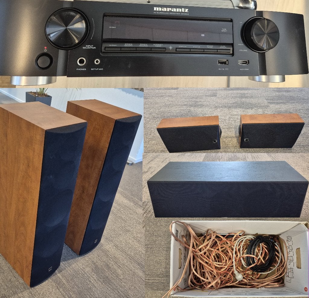 Marantz SR5004 AV Surround Receiver met luidsprekers, Gebruikt, 120 watt of meer, Ophalen, Marantz