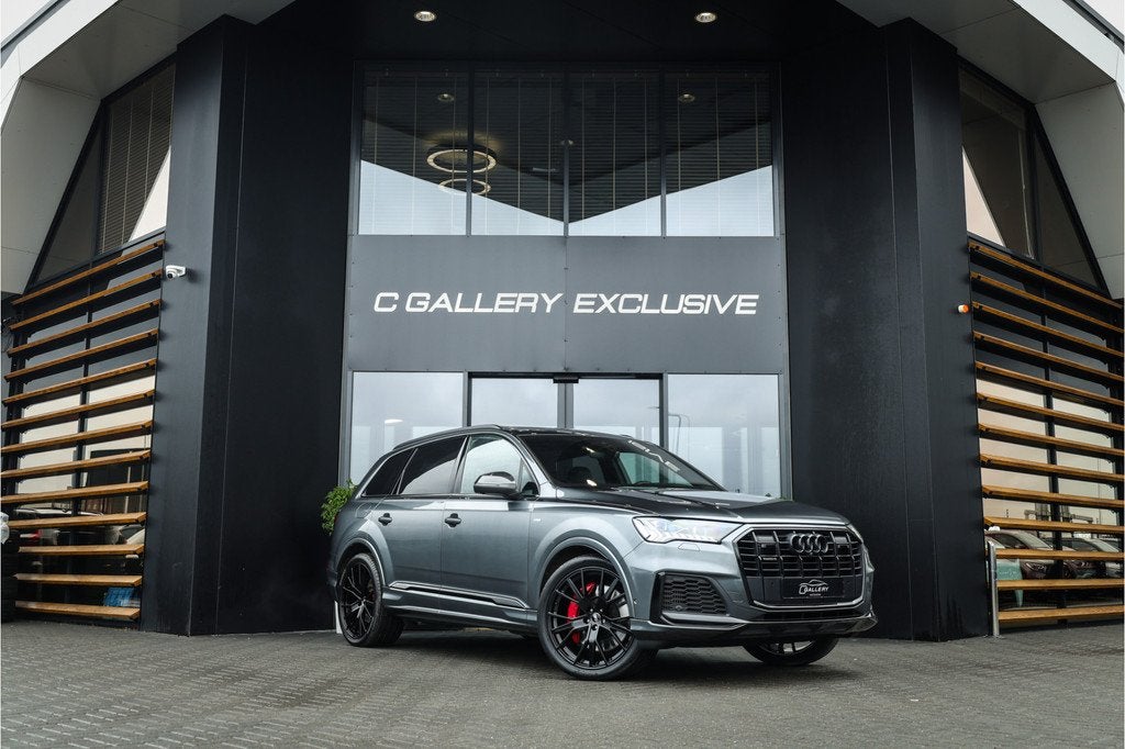Audi Q7 60 TFSI e quattro Competition - Panorama | B&O | RS, Auto's, Audi, Bedrijf, Te koop, Q7, 360° camera, 4x4, ABS, Achteruitrijcamera