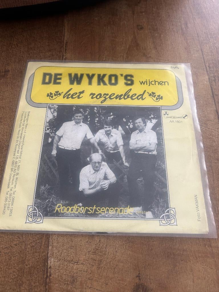 De Wyko''s-Het Rozenbed., 7 inch, Single, Ophalen of Verzenden, Zo goed als nieuw