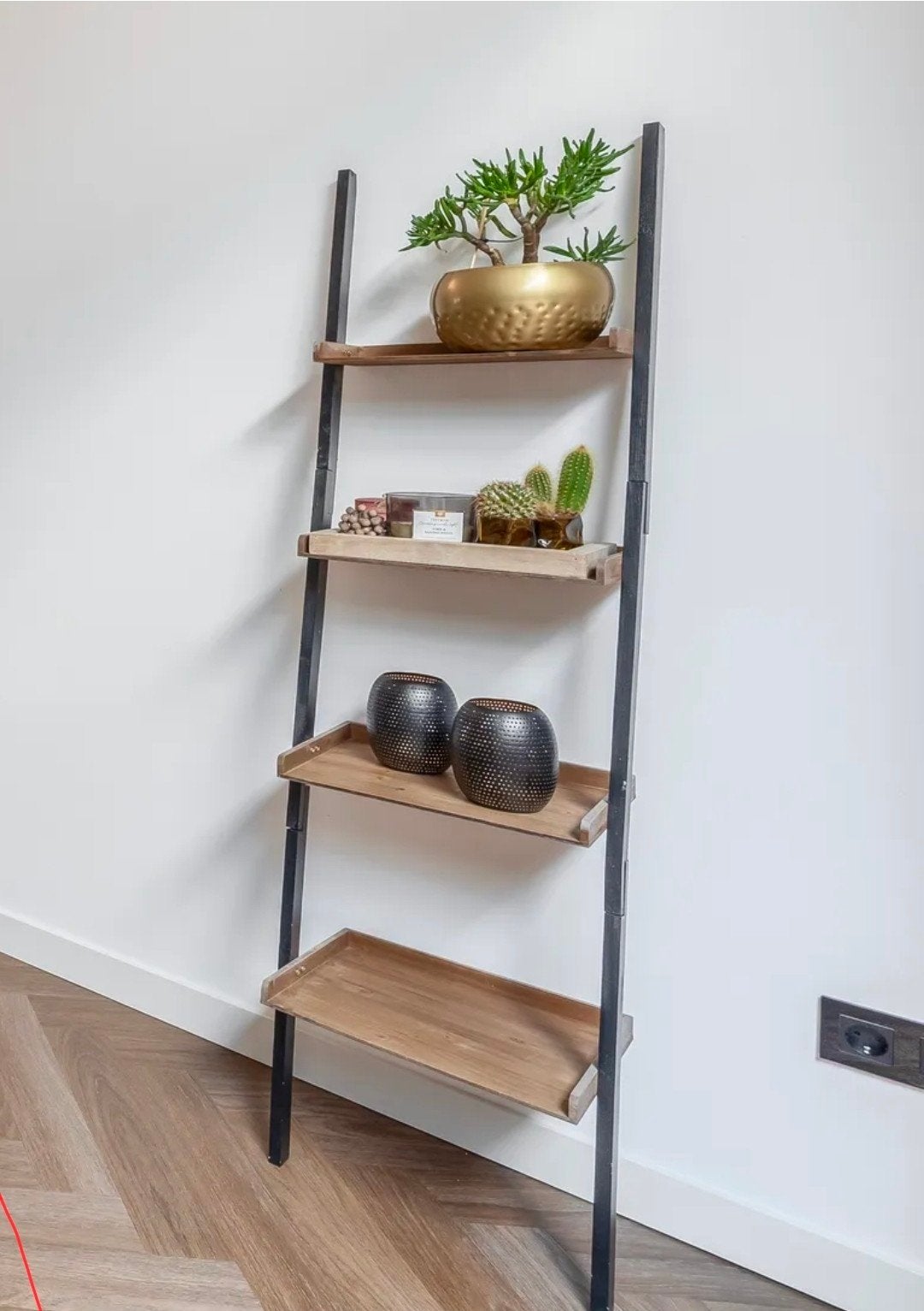 Ladderrek met 4 planken, Ophalen, Gebruikt