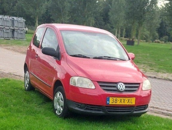 Volkswagen Fox 1.2 40KW 2008 Rood, Auto's, Voorwielaandrijving, 969 kg, 4 stoelen, 1198 cc