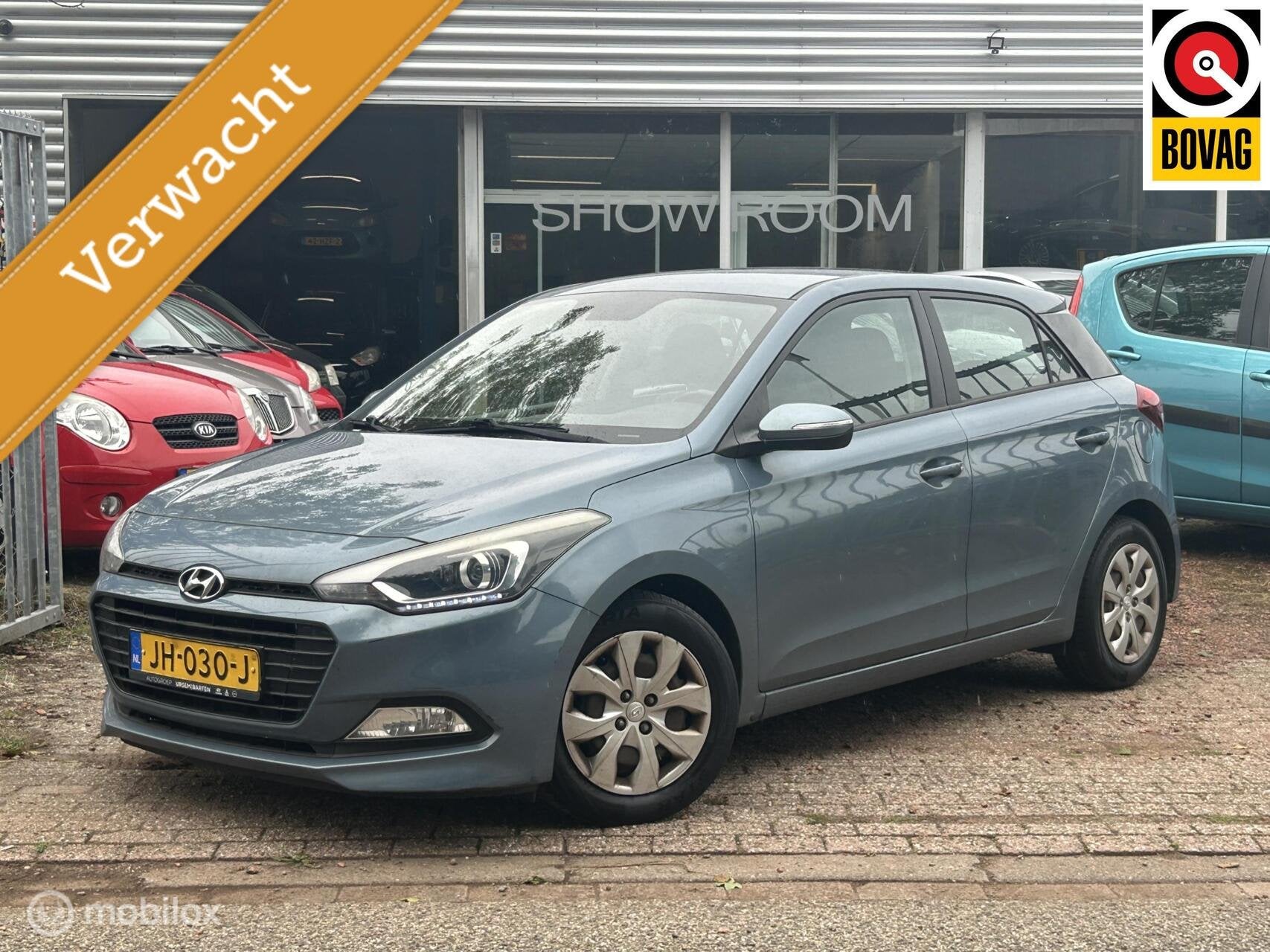 Hyundai i20 1.0 T-GDI Comfort | Camera | Climate | Cruise, Auto's, Voorwielaandrijving, 450 kg, Euro 6, Blauw
