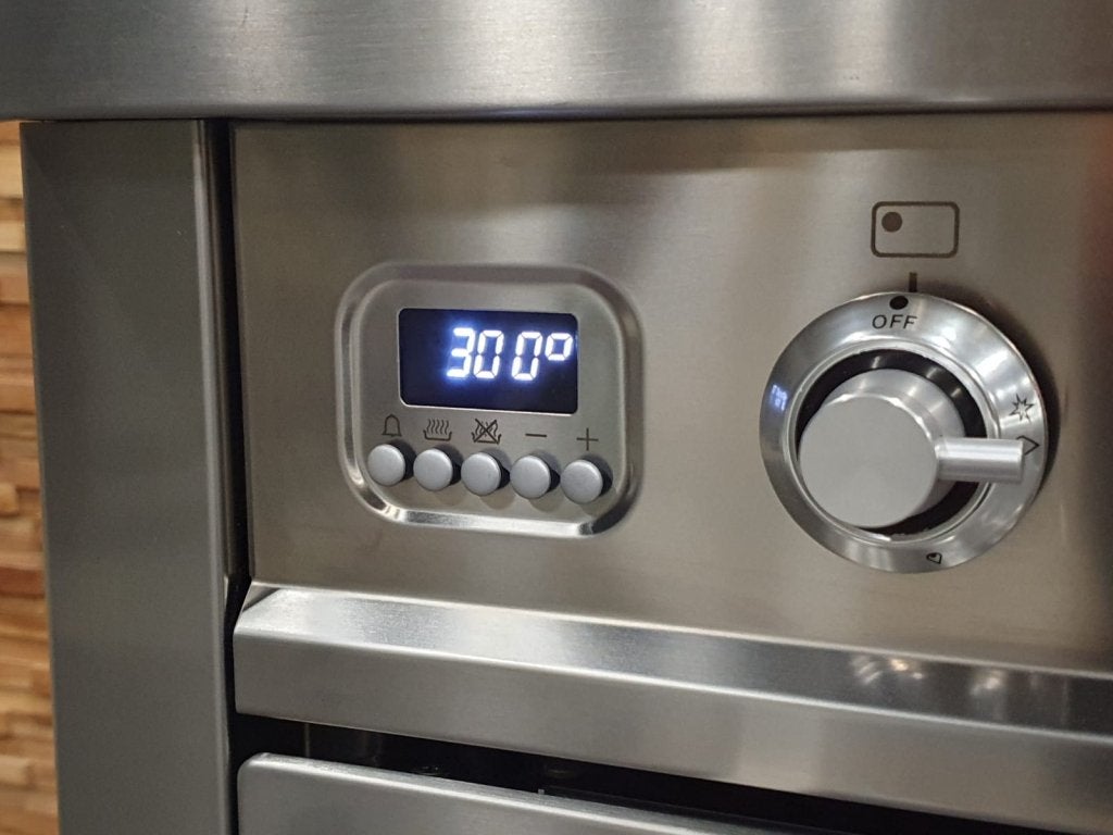 Luxe Boretti Fornuis 90cm rvs + rvs  300 oven 6 pits, Niet ingevuld, 60 cm of meer, Niet ingevuld, Ophalen of Verzenden