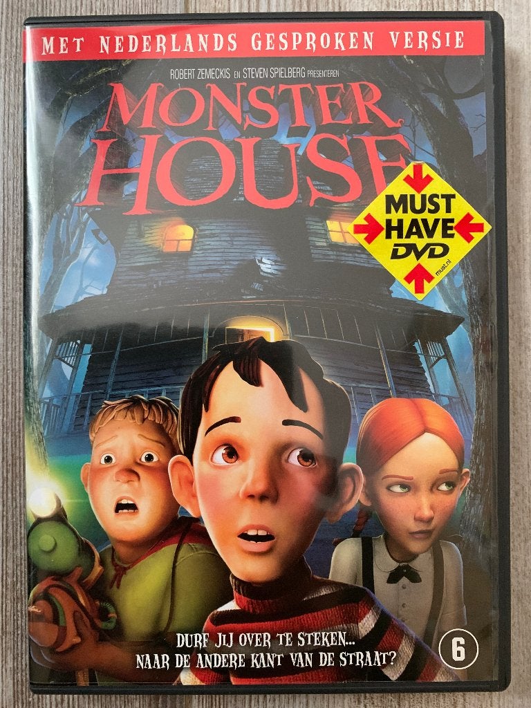 DVD Monster House, Animatie, Amerikaans, Nederlands, Ophalen of Verzenden