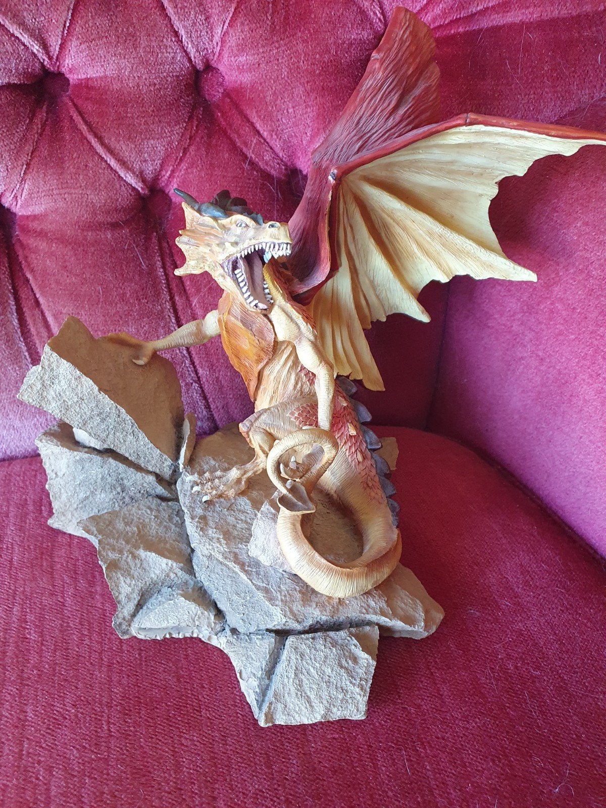 Land of the Dragons - Large Desert Dragon K019 beeldje, Ophalen of Verzenden, Gebruikt