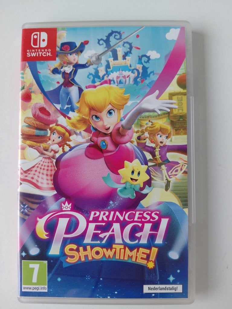 Nintendo Switch Princess Peach Showtime, Zo goed als nieuw, Ophalen, Avontuur en Actie, 3 spelers of meer