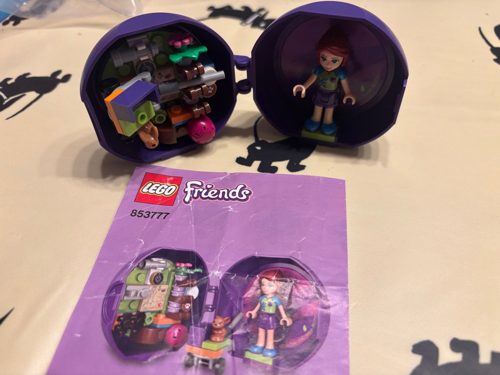 Lego Friends 853777 Mia's Pod Compleet met boekje, Lego, Friends, Ophalen of Verzenden, Zo goed als nieuw