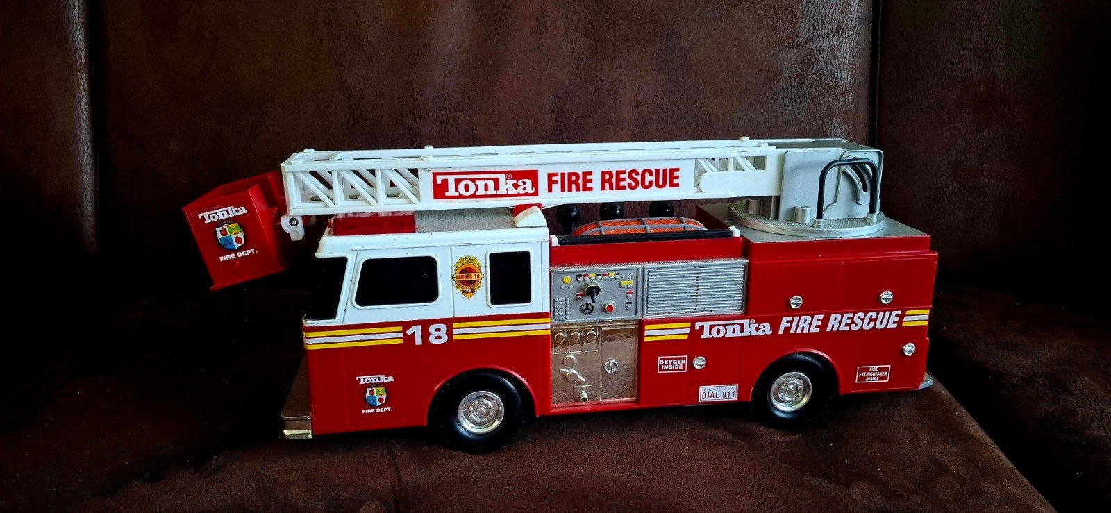 Tonka Brandweerwagen met Licht, Geluid en Beweging, Ophalen of Verzenden