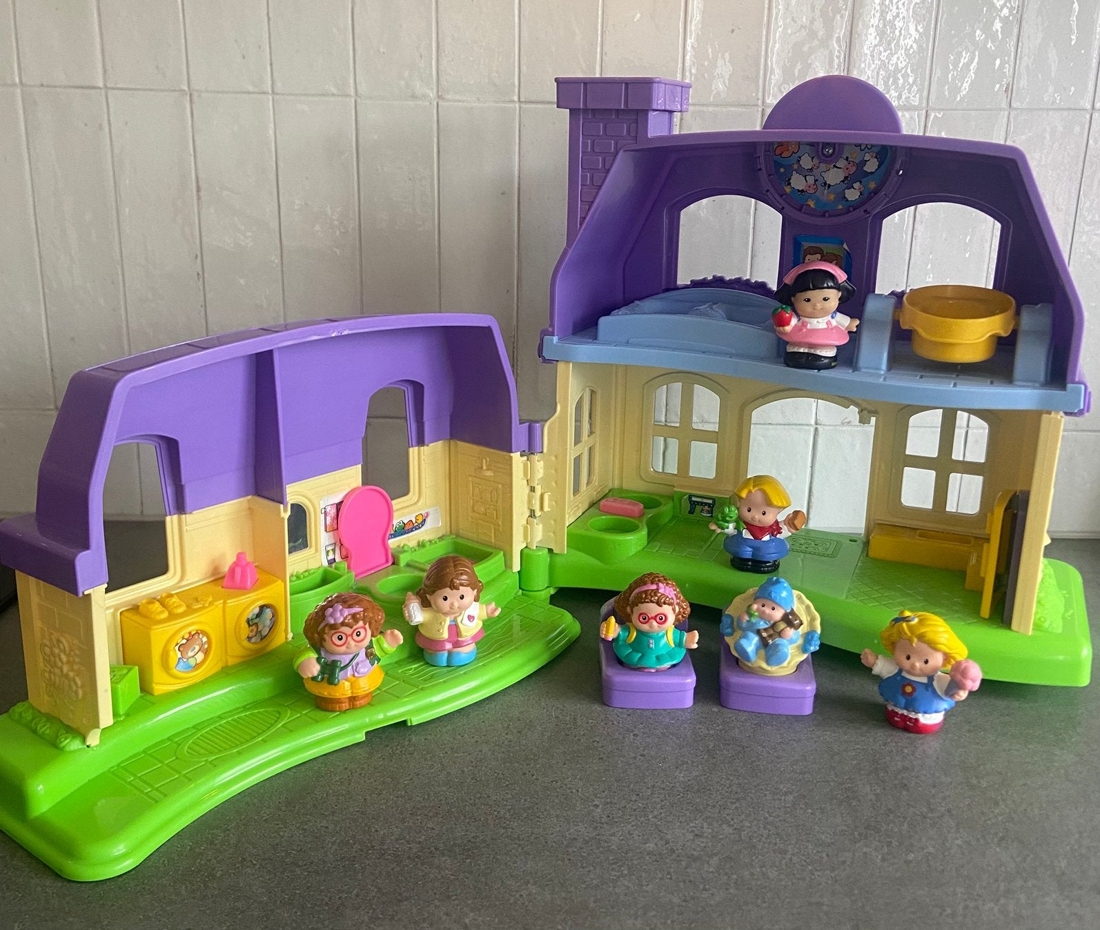 Little people speelhuis met geluiden, Kinderen en Baby's, Ophalen of Verzenden, Gebruikt, Speelset