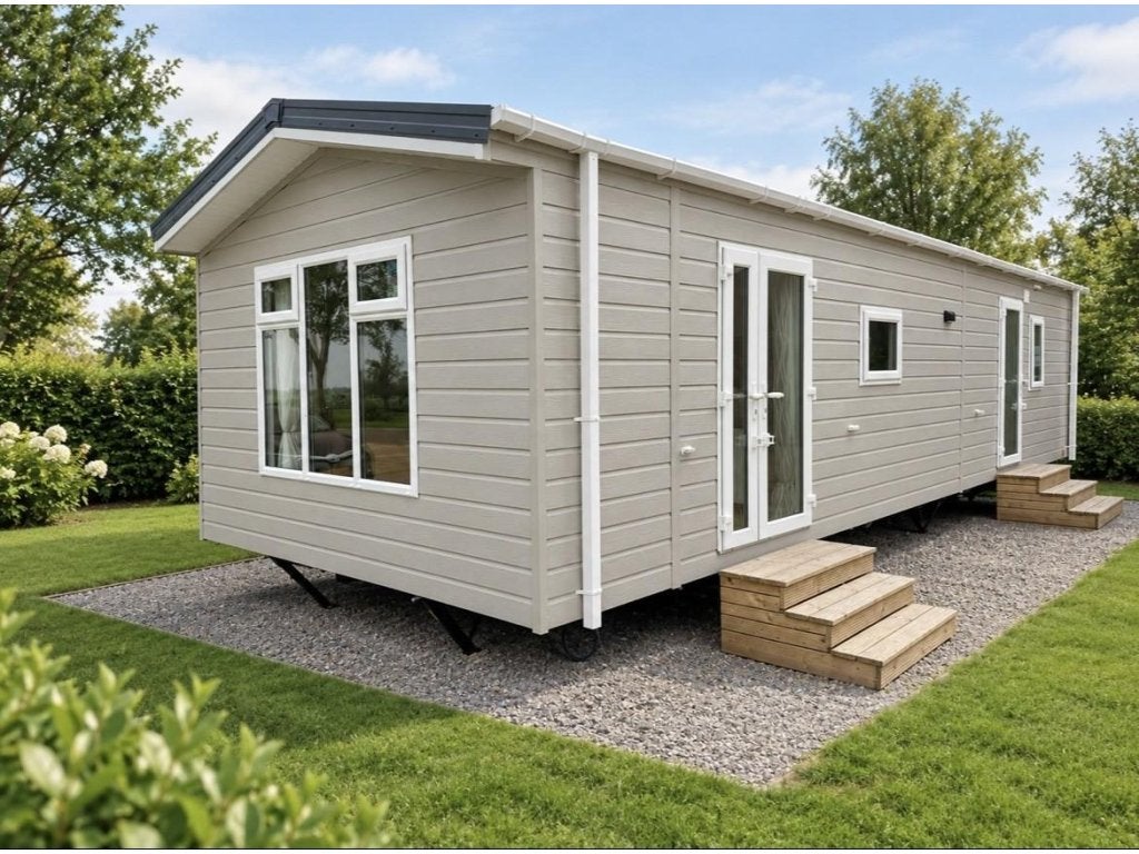Nieuwbouw chalet Vienna 1100 te koop in Grou,Friesland!R#52R, Tot en met 4