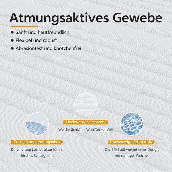 Matras – Pocketveringmatras – Tweepersoonsmatras, Corvance B.V., Verzenden, Nieuw, Corvancebol@gmail.com