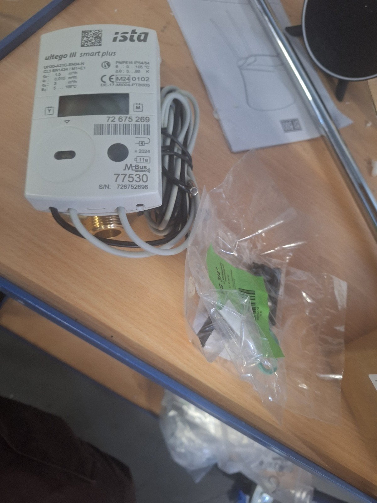 Ista Ultego III Smart Plus Compacte Energiemeter, Nieuw, Ophalen of Verzenden, N.v.t, N.v.t