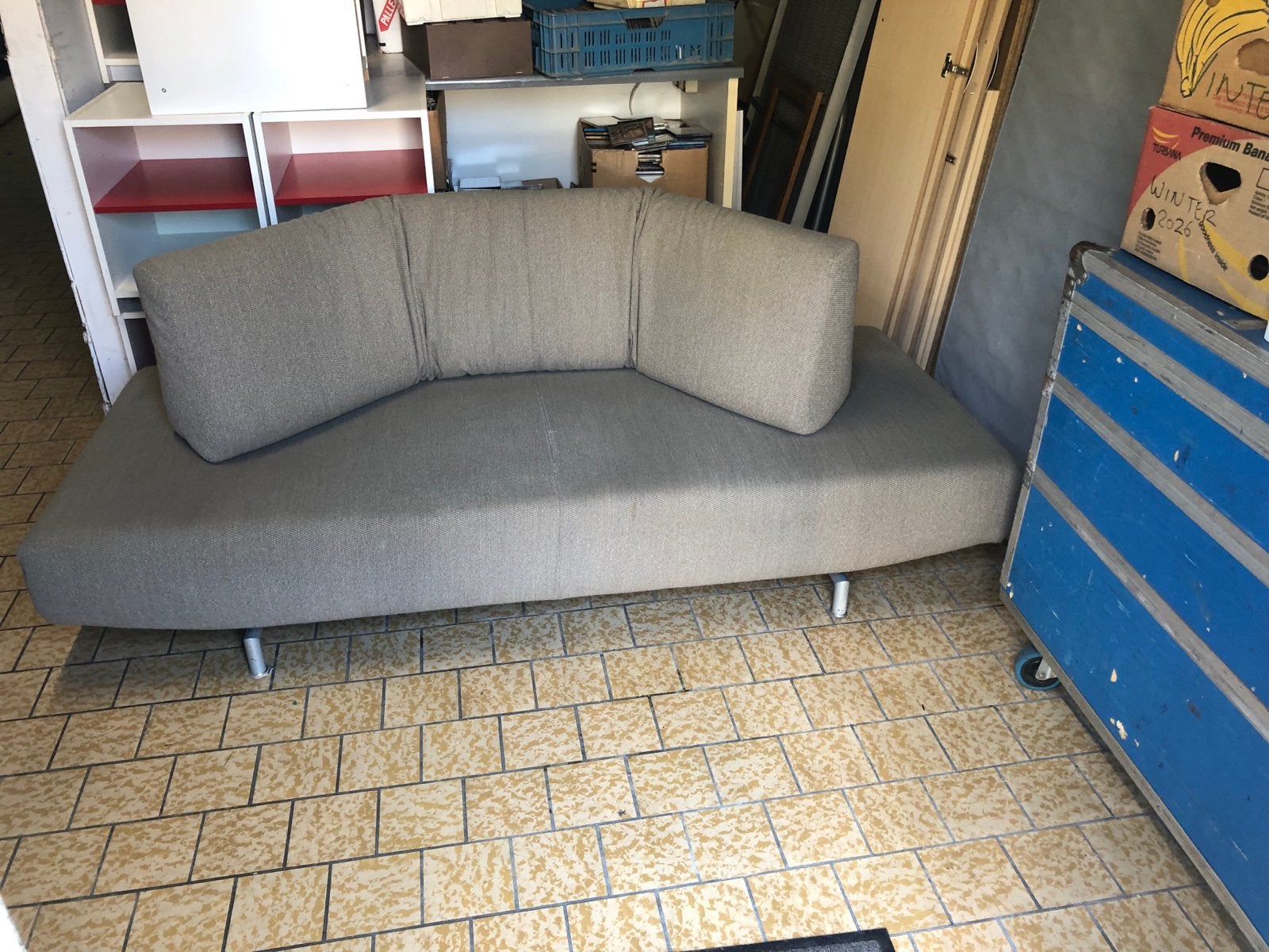 Comfortabele Motel Bank - Ideaal voor kleine ruimtes, Ophalen, Gebruikt, 150 tot 200 cm, Tweepersoons