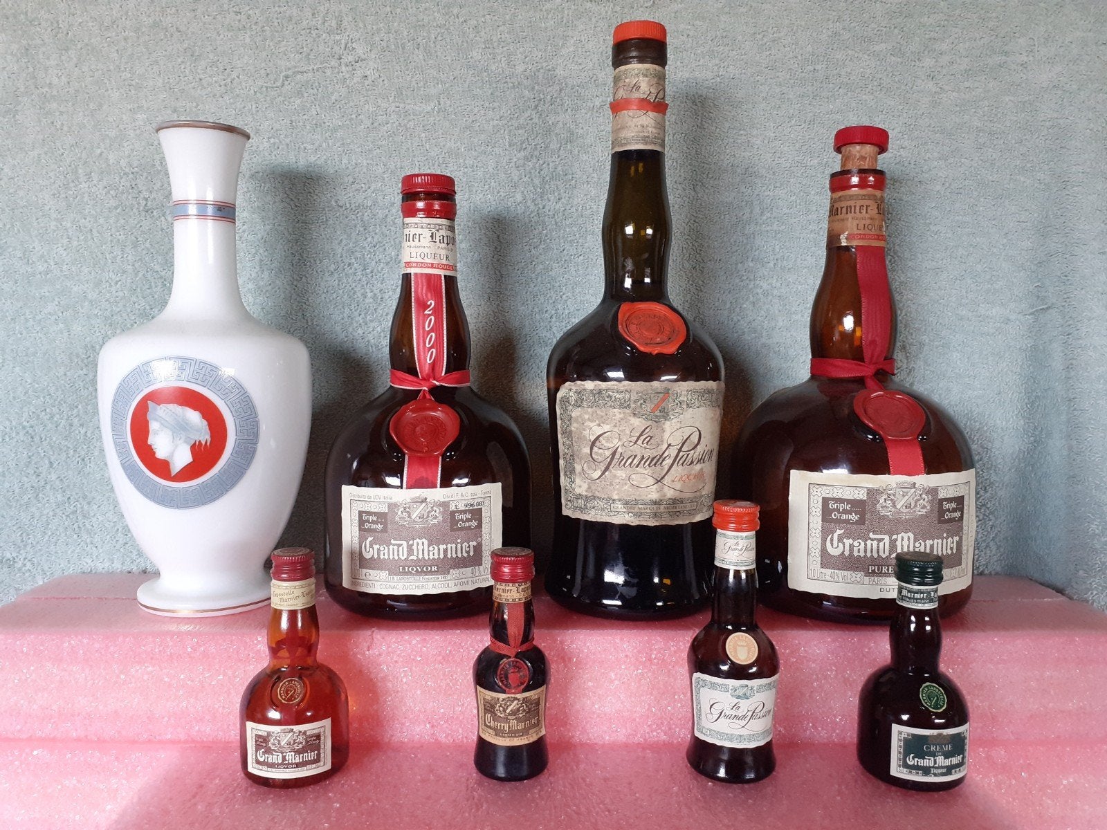 Grand Marnier - Lege flessen & Mini., Ophalen of Verzenden, Gebruikt, Frankrijk, Overige typen