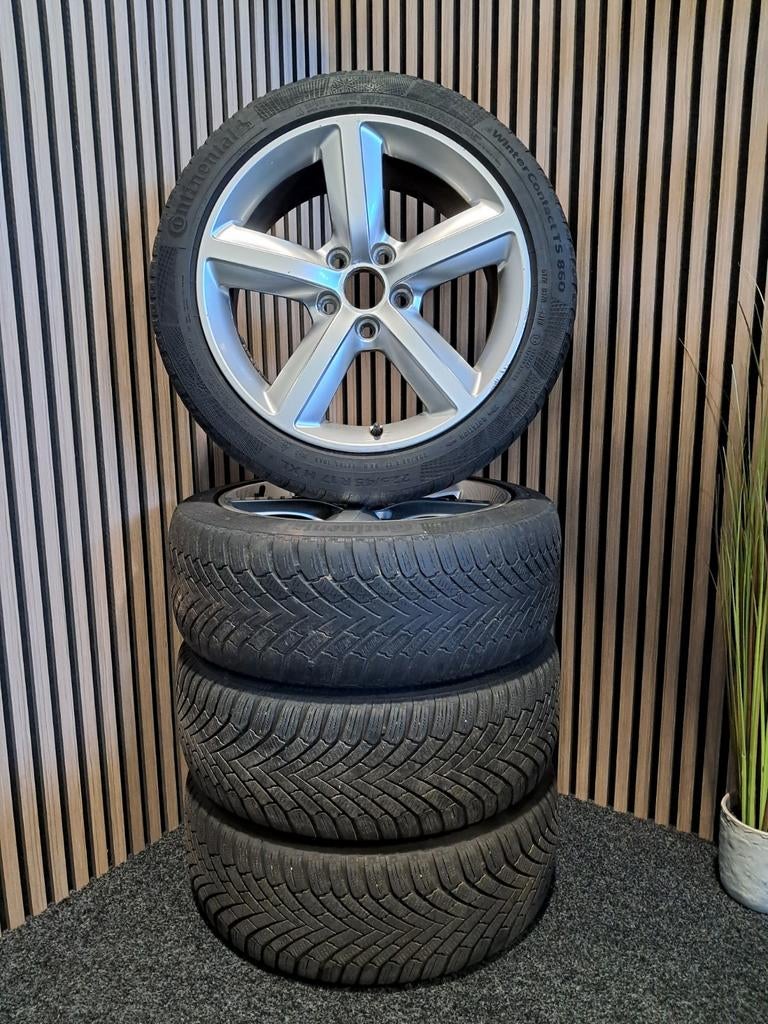 Org. 17 inch Audi Velgenset VW Seat Skoda  - Zie advertentie, Ophalen, Gebruikt, Banden en Velgen, 17 inch