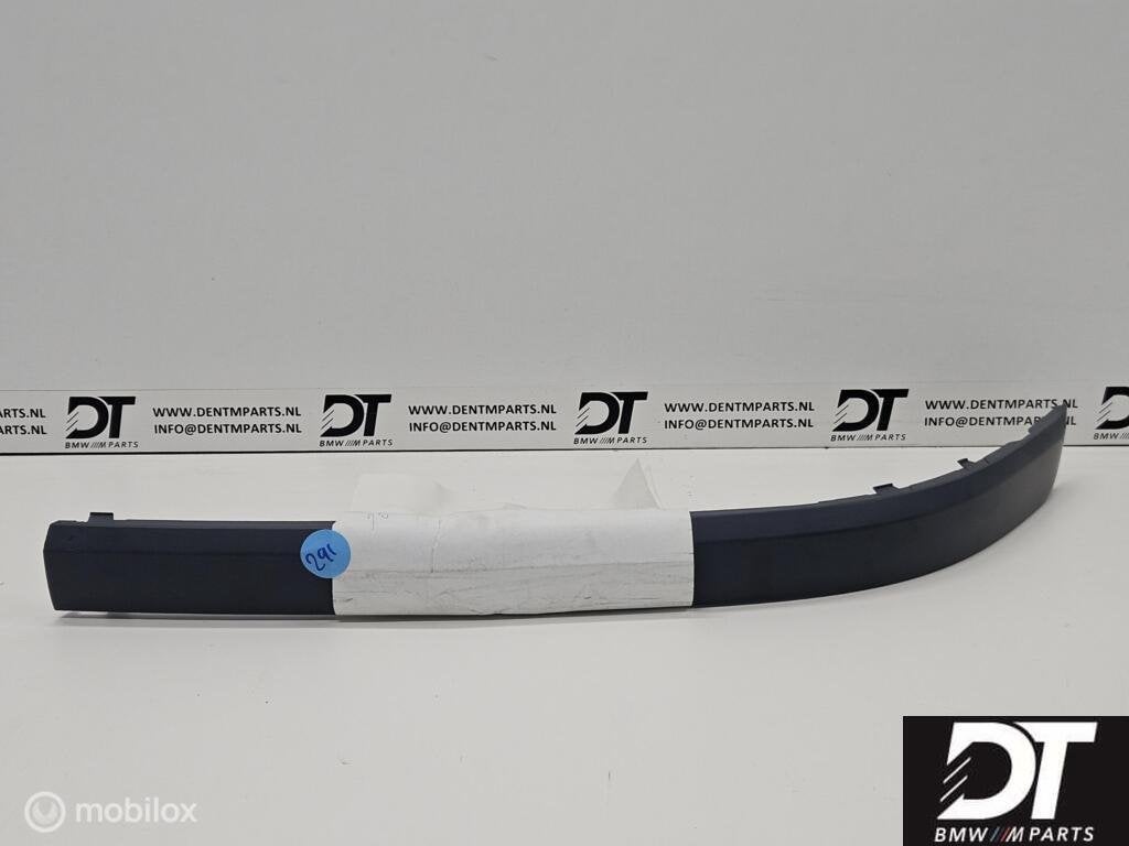 Bumperlijst linksvoor BMW 7-serie E65 E66 E67 51117142171, Nieuw, Ophalen of Verzenden