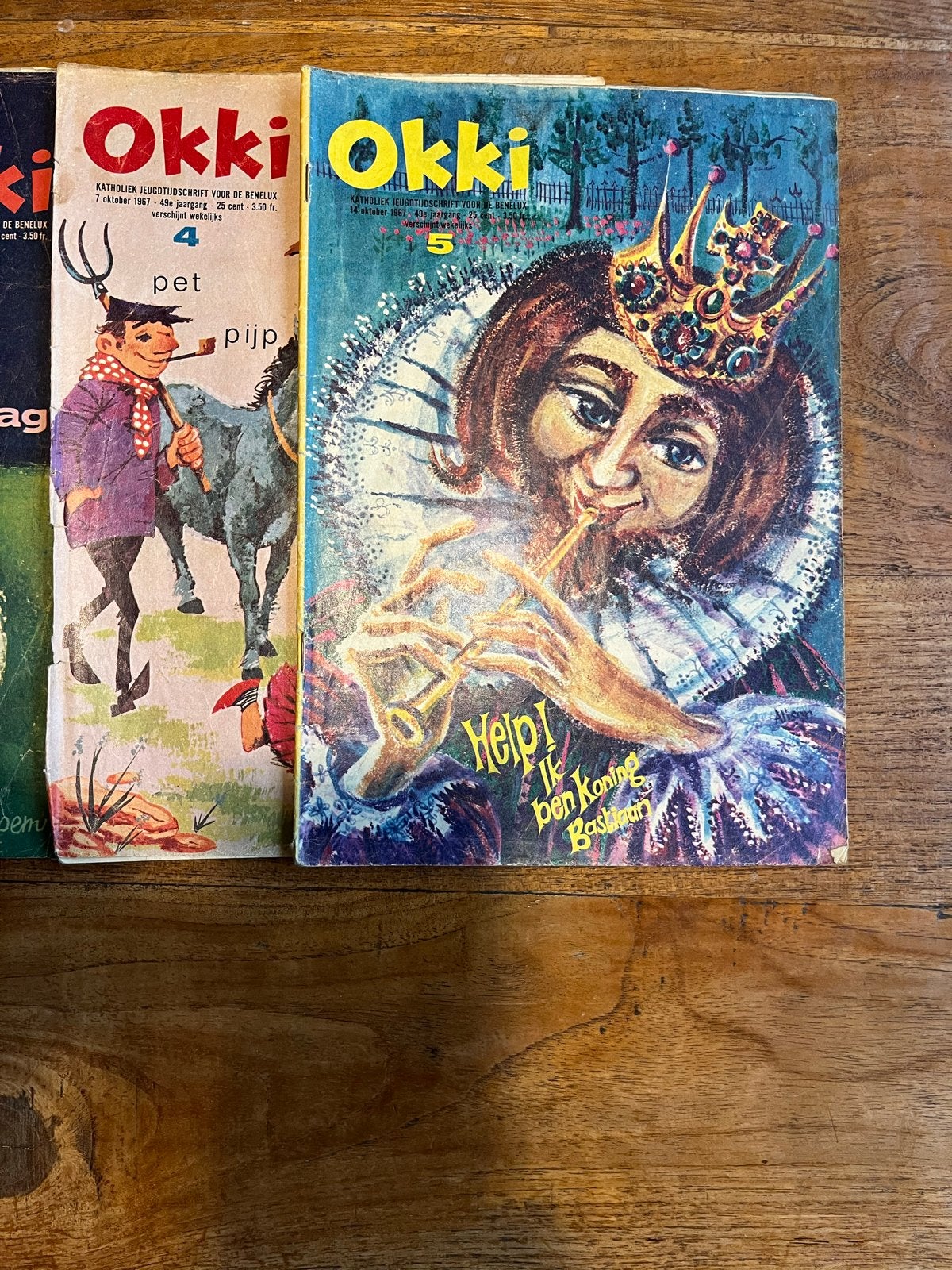 Vintage Okki Tijdschriften - Jaren '60 Collectie, Boeken, Ophalen of Verzenden, Gelezen, Overige typen