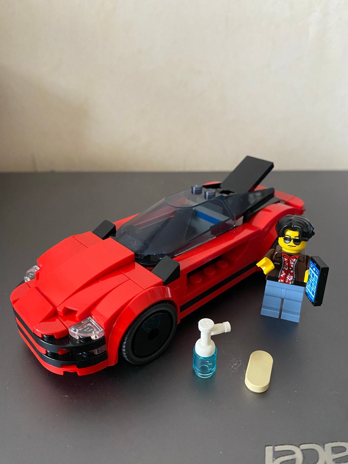 Lego Speed Champions Ferrari F8 Tributo met minifiguur, Ophalen of Verzenden, Zo goed als nieuw, Overige merken