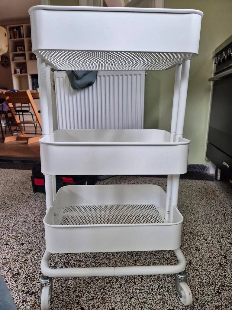 Trolley Ikea Råskog, Ophalen, Gebruikt, 50 tot 100 cm, Minder dan 100 cm