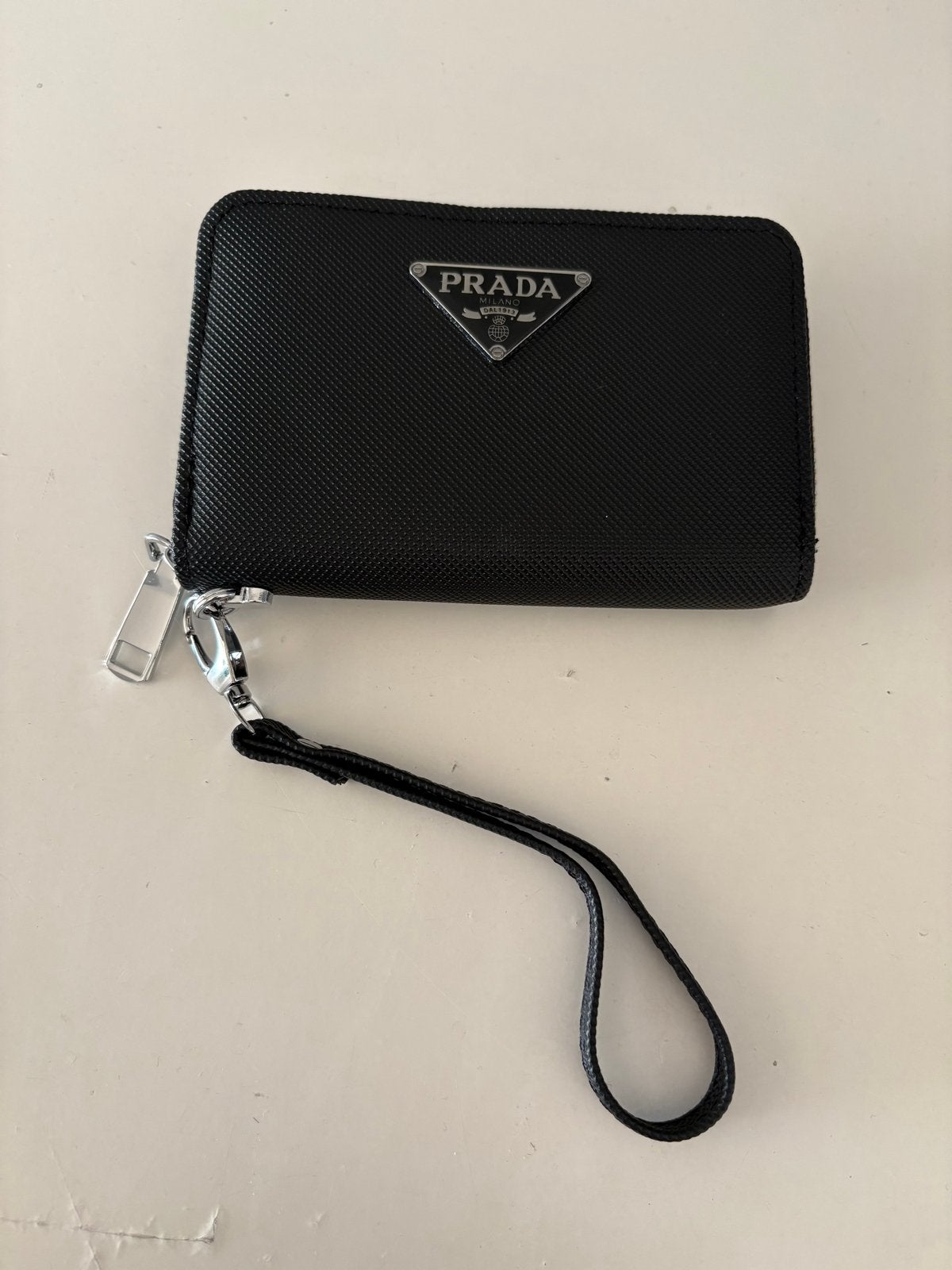 Prada portemonnee zwart, Overige merken, Zwart, Ophalen of Verzenden, Zo goed als nieuw