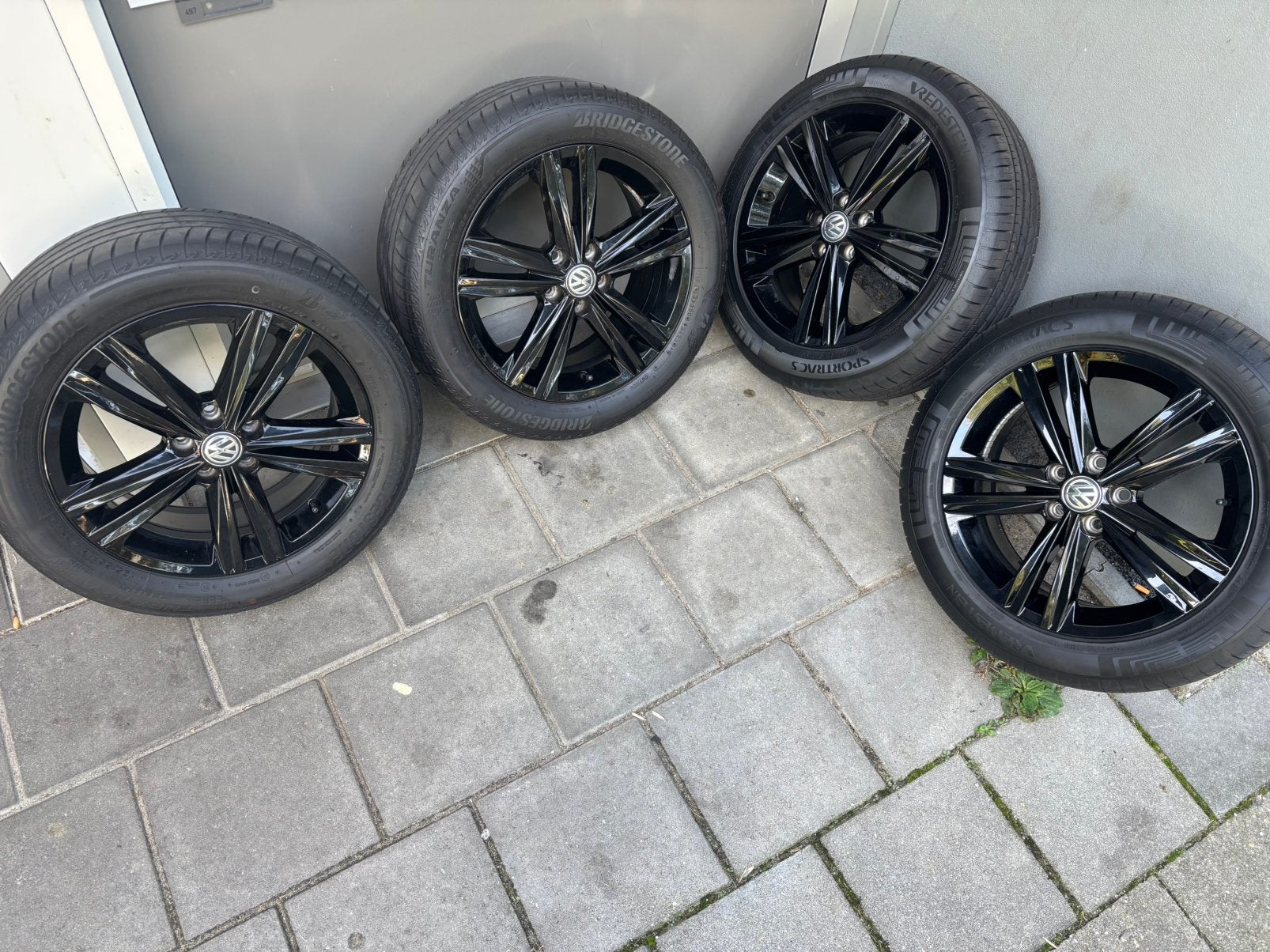 Originele volkseagen Polo R line velgen wielen, Ophalen, Zomerbanden