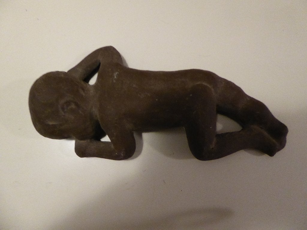 beeldje van slapende baby, Ophalen of Verzenden, Zo goed als nieuw, Mens