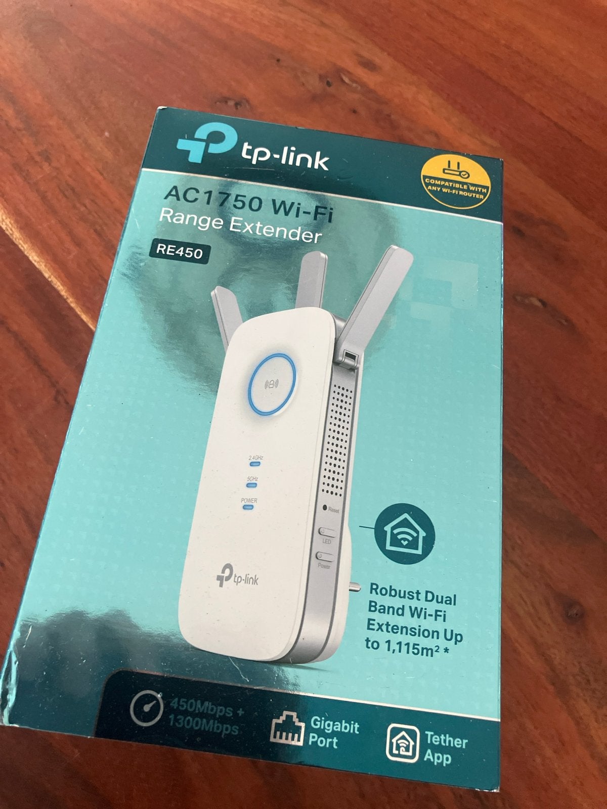 TP-Link AC1750 Wi-Fi Range Extender RE450 - Ongebruikt, Ophalen of Verzenden, Nieuw