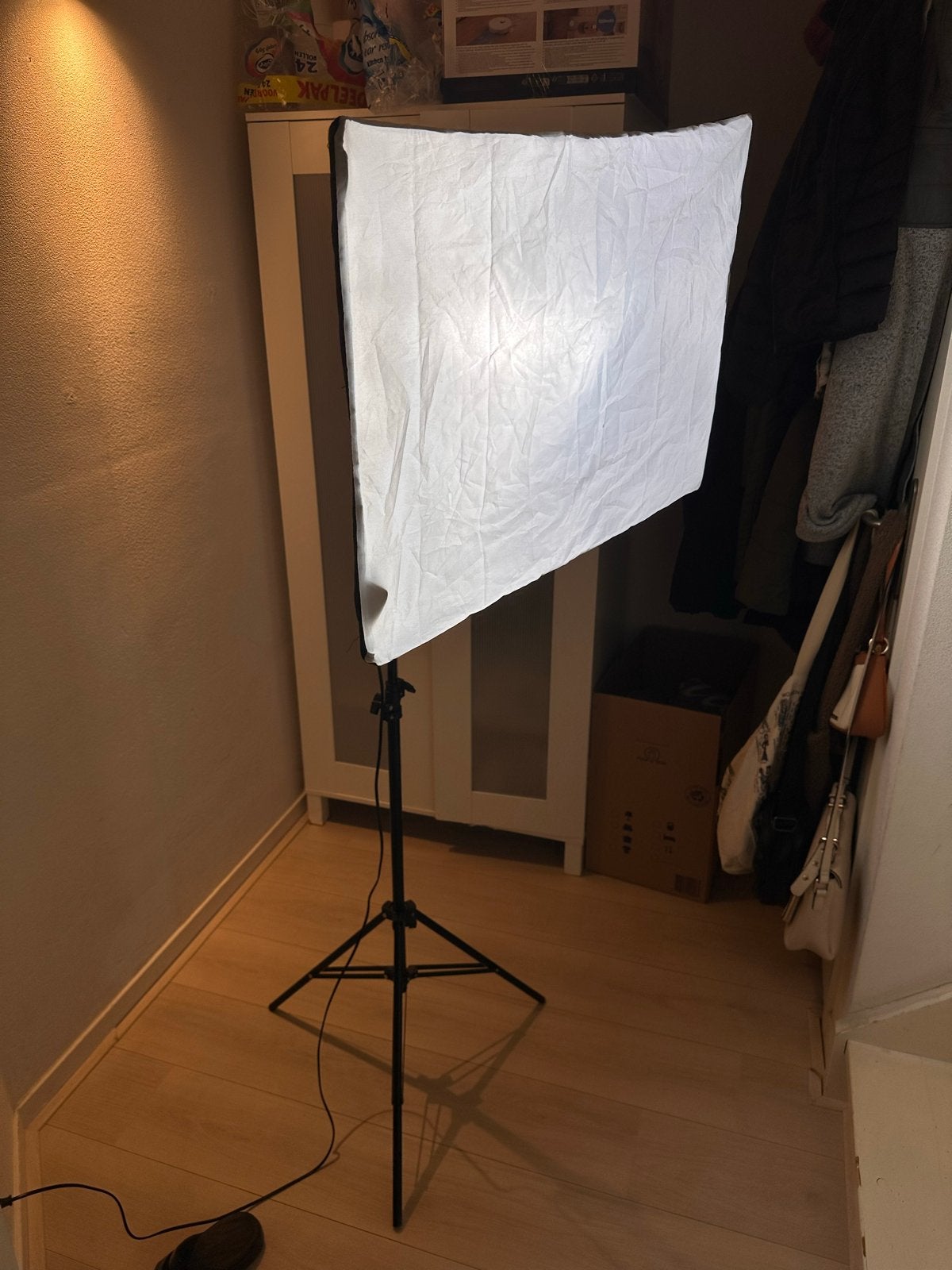 Softbox Studiolamp met Statief - Ideaal voor Fotografie, Audio, Tv en Foto, Fotografie | Fotostudio en Toebehoren, Ophalen, Zo goed als nieuw