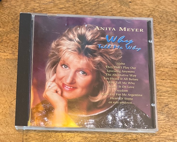 Anita Meyer - Why Tell Me Why CD (Pop, 1993), Gebruikt, Pop, Ophalen of Verzenden, Inclusief boekje