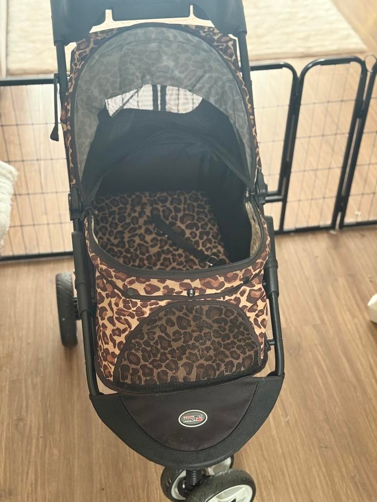Tijgerprint honden buggy van inopet, Ophalen, Nieuw
