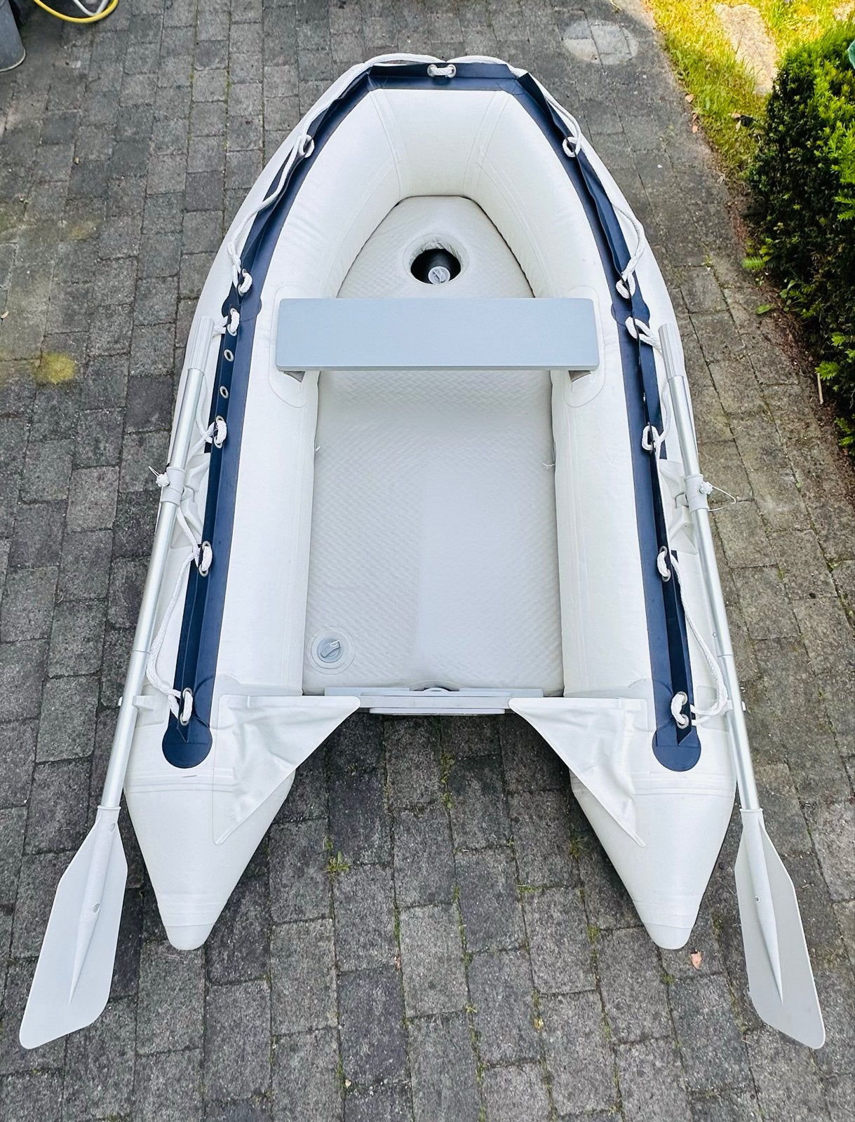 Storm rubberboot 2.30m met Airdeck, Airdeck, Zo goed als nieuw, Opbergtas, Ophalen
