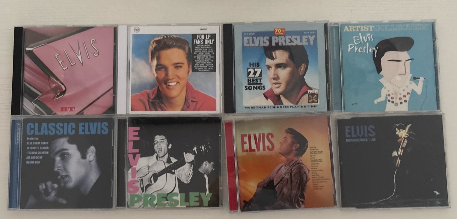 8 Elvis Presley CD's - Diverse Albums en Compilaties, Ophalen of Verzenden, Zo goed als nieuw, Cd of Plaat