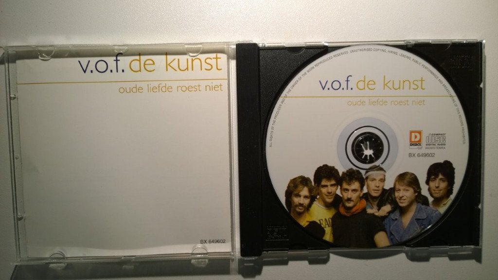 V.O.F. De Kunst - Oude Liefde Roest Niet, Ophalen of Verzenden, Zo goed als nieuw, Pop, Album