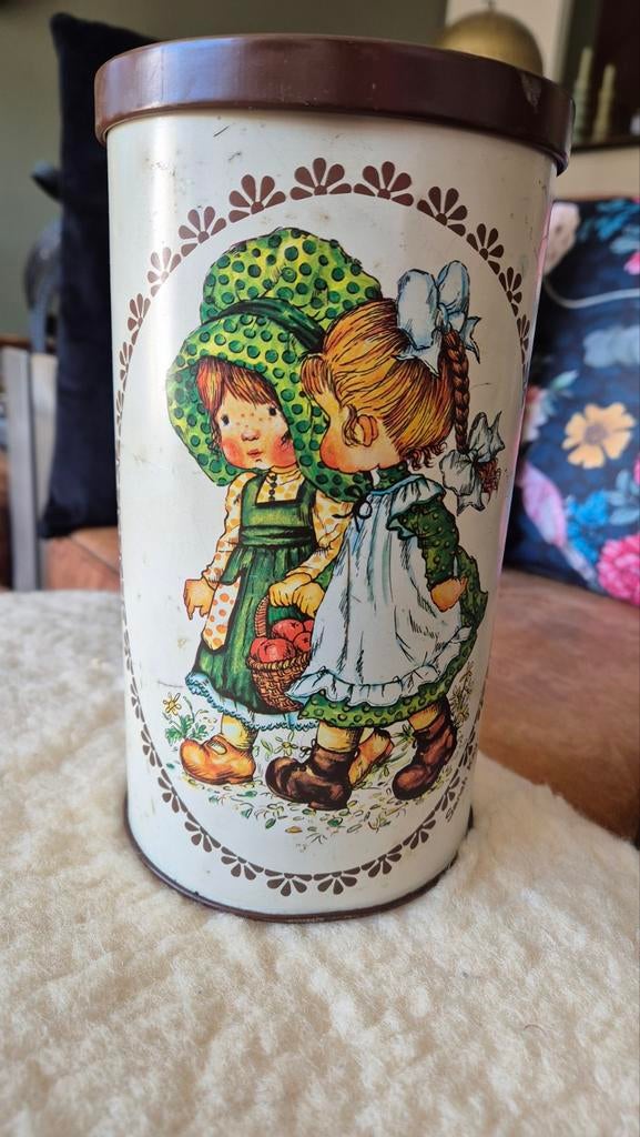 Sarah Kay holly hobbie bewaar blik mooie staat, Verzamelen, Ophalen of Verzenden, Gebruikt, Overige, Overige merken