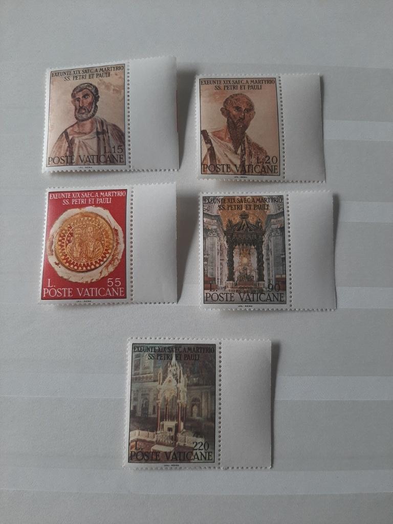 Vaticaan 1967,, Ophalen of Verzenden, Overige landen, Postfris