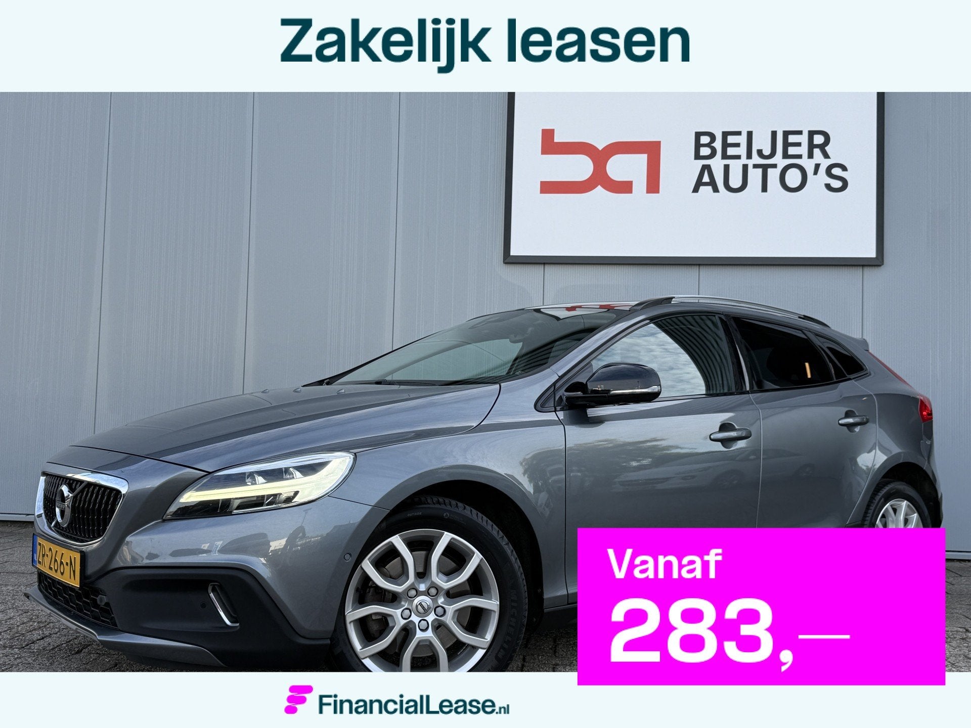 Volvo V40 Cross Country 1.5 T3 Polar+ Luxury Automaat Panora, Dealer onderhouden, Euro 6, 4 cilinders, 700 kg