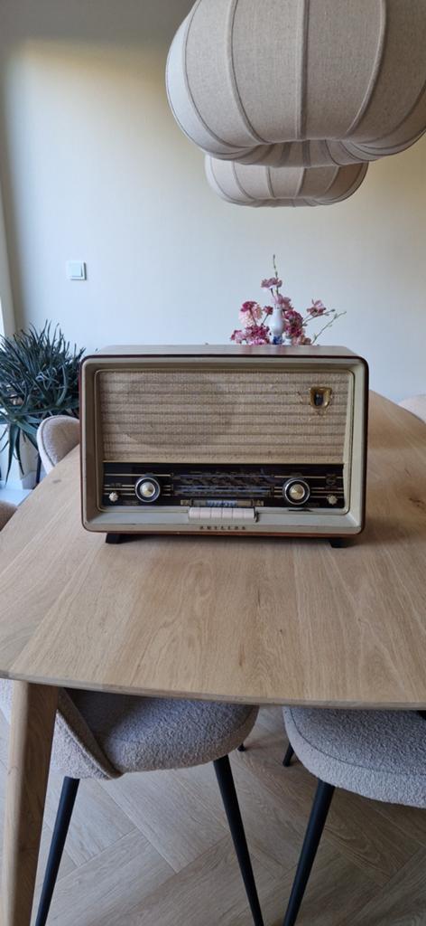 Oude Philips buizenradio, Antiek en Kunst, Antiek | Tv's en Audio, Ophalen