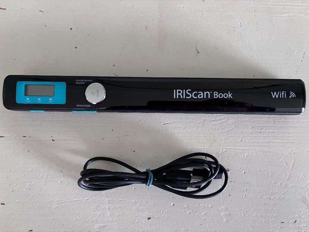 IRIScan Book 3 Executive handscanner, Computers en Software, Scanners, Ophalen of Verzenden, Gebruikt, Ingebouwde Wi-Fi
