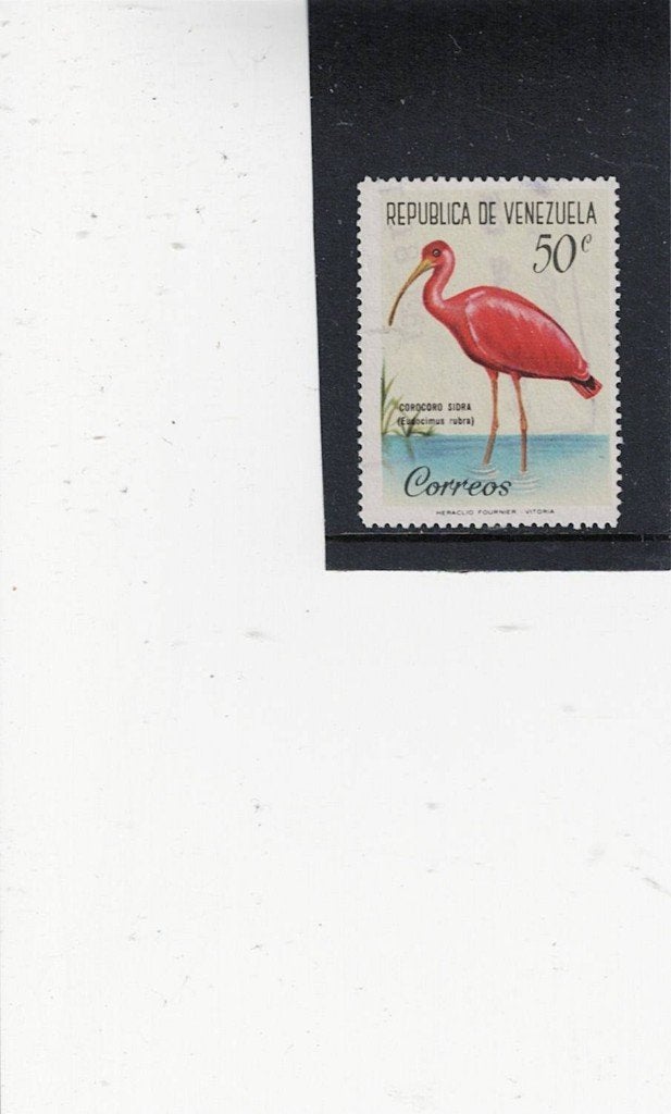 vogel Venezuela, Ophalen of Verzenden, Gestempeld, Dier of Natuur