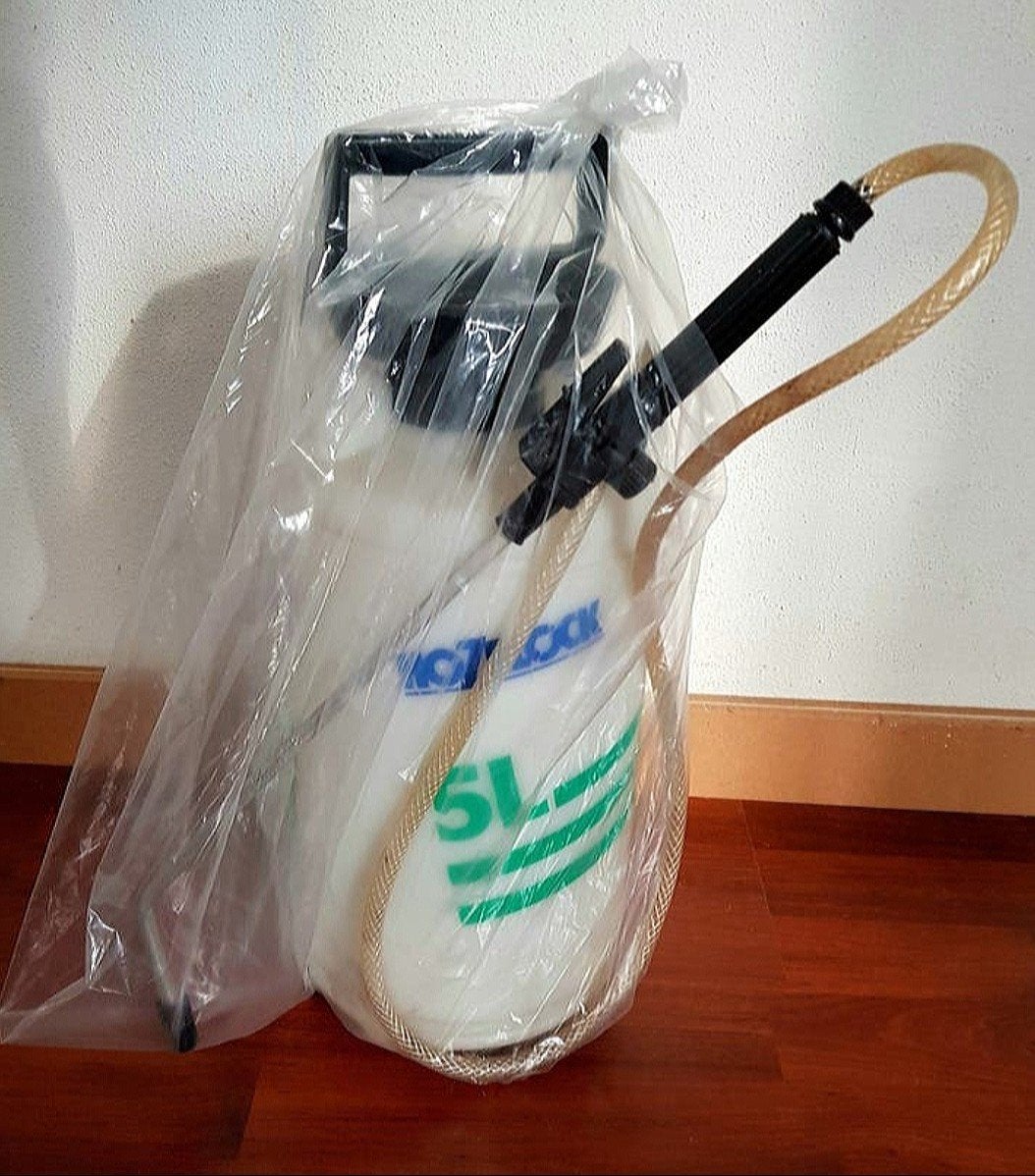 Hozelock drukspuit, Ophalen, Gebruikt, Handsproeier