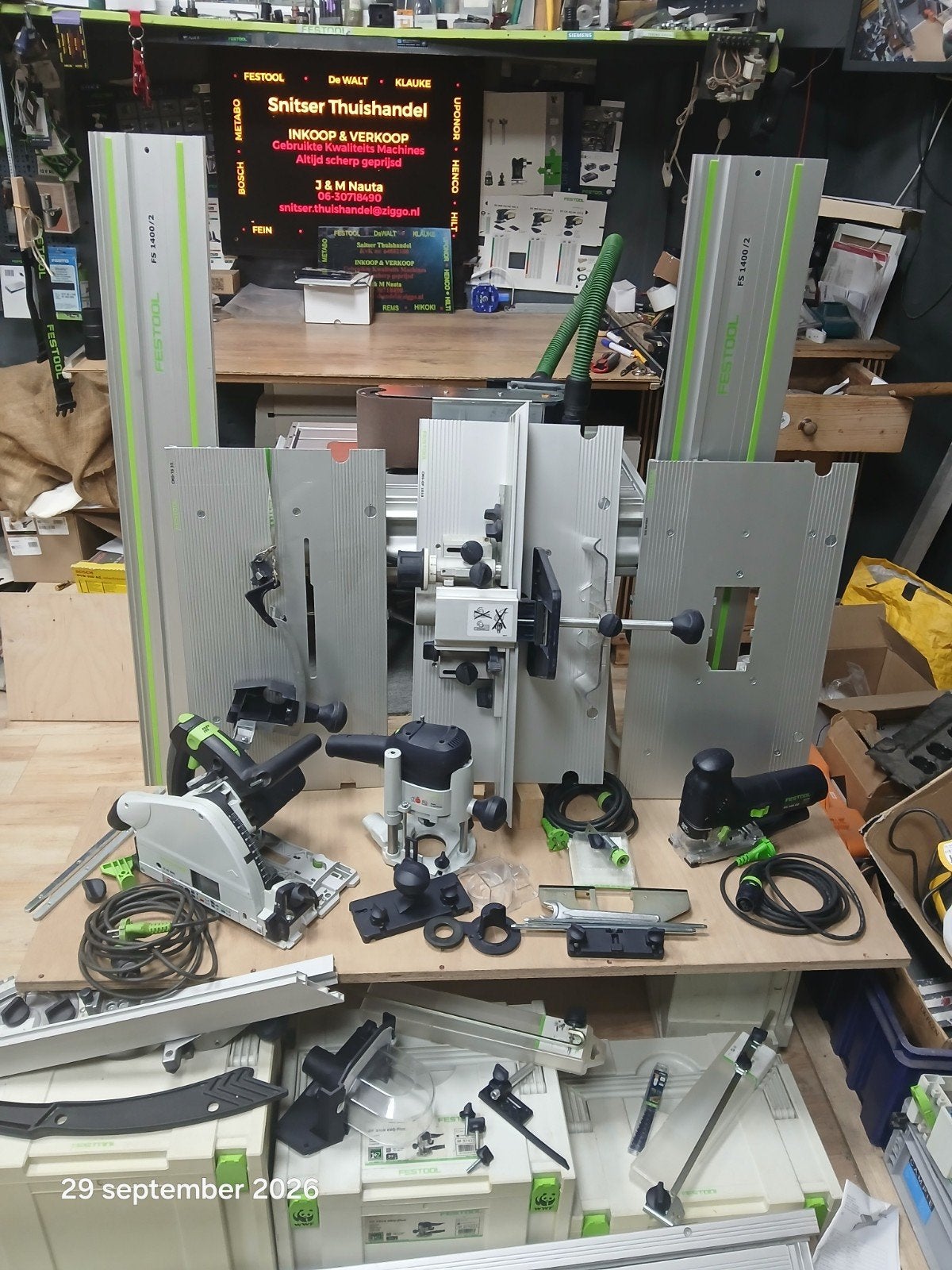 Foto 2 van Festool CMS-GE Modulair Systeem.