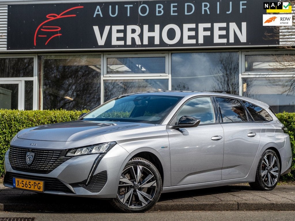 Peugeot 308 SW 1.6 Plug-in Hybrid 180 Allure - AUTOMAAT - AP, Auto's, Peugeot, 77 km/l, Gebruikt, 4 cilinders, 150 pk