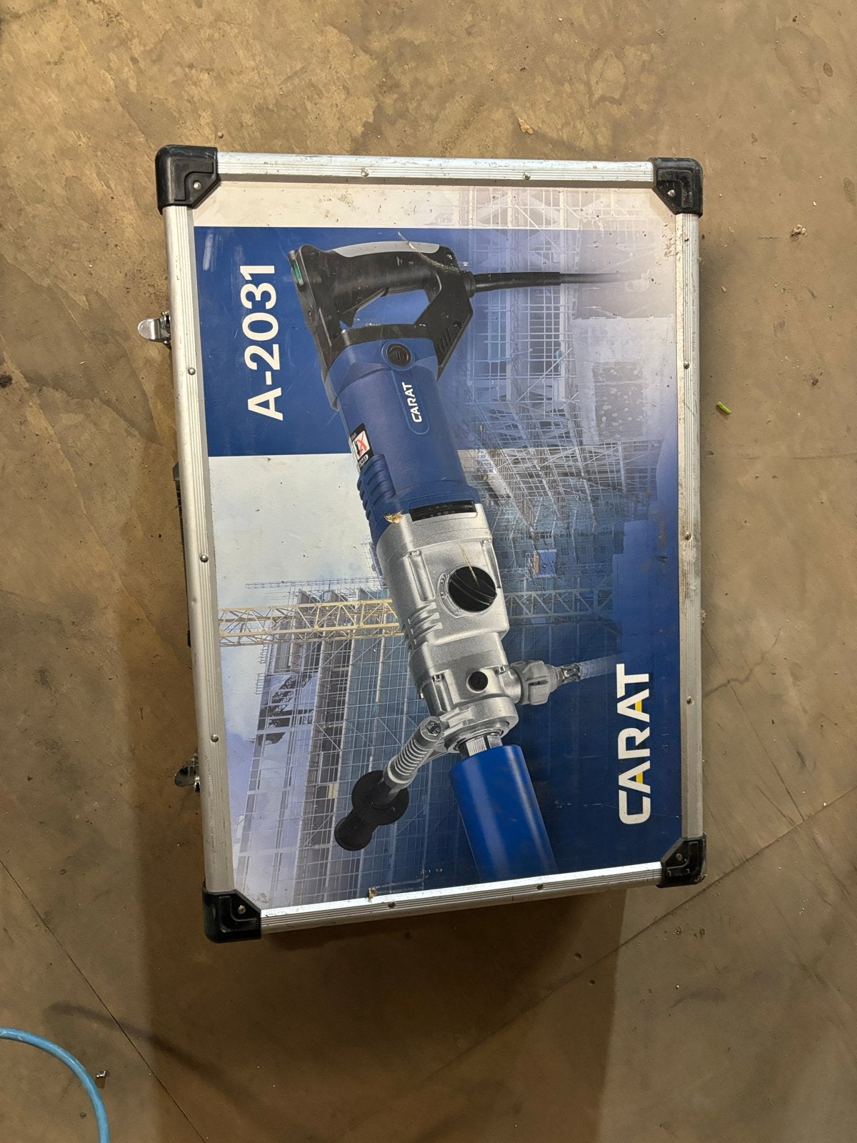 Carat diamant boor A-2031 - Werkt goed, weinig gebruikt, Doe-het-zelf en Verbouw, Ophalen of Verzenden, Gebruikt, 600 watt of meer